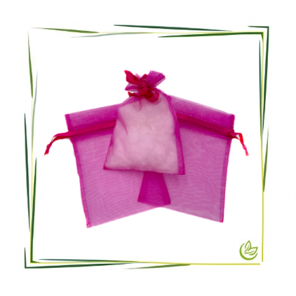 Organza Beutel Pink (10x15cm)